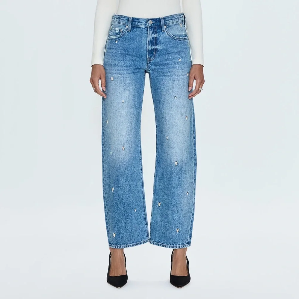 Pistola Blue Flare & Wide Leg Jeans - Picture 1 of 7